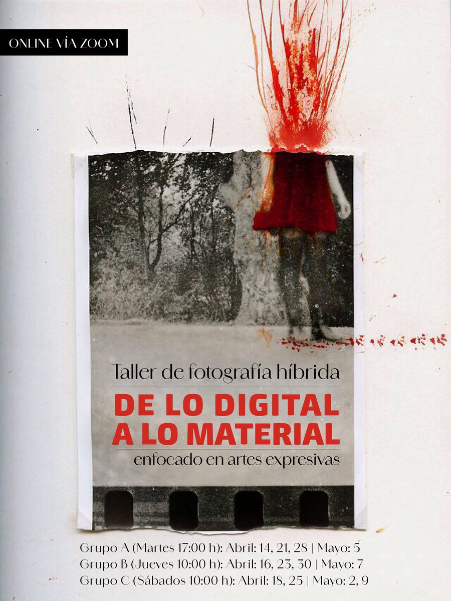 Flyer: Taller de arteterapia dirigido a hombres, rearmar lo masculino